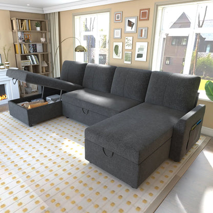 Gray Chenille