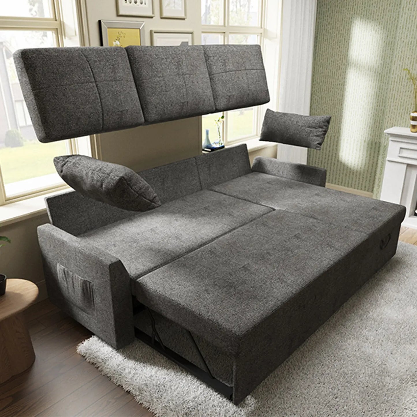 Gray Chenille