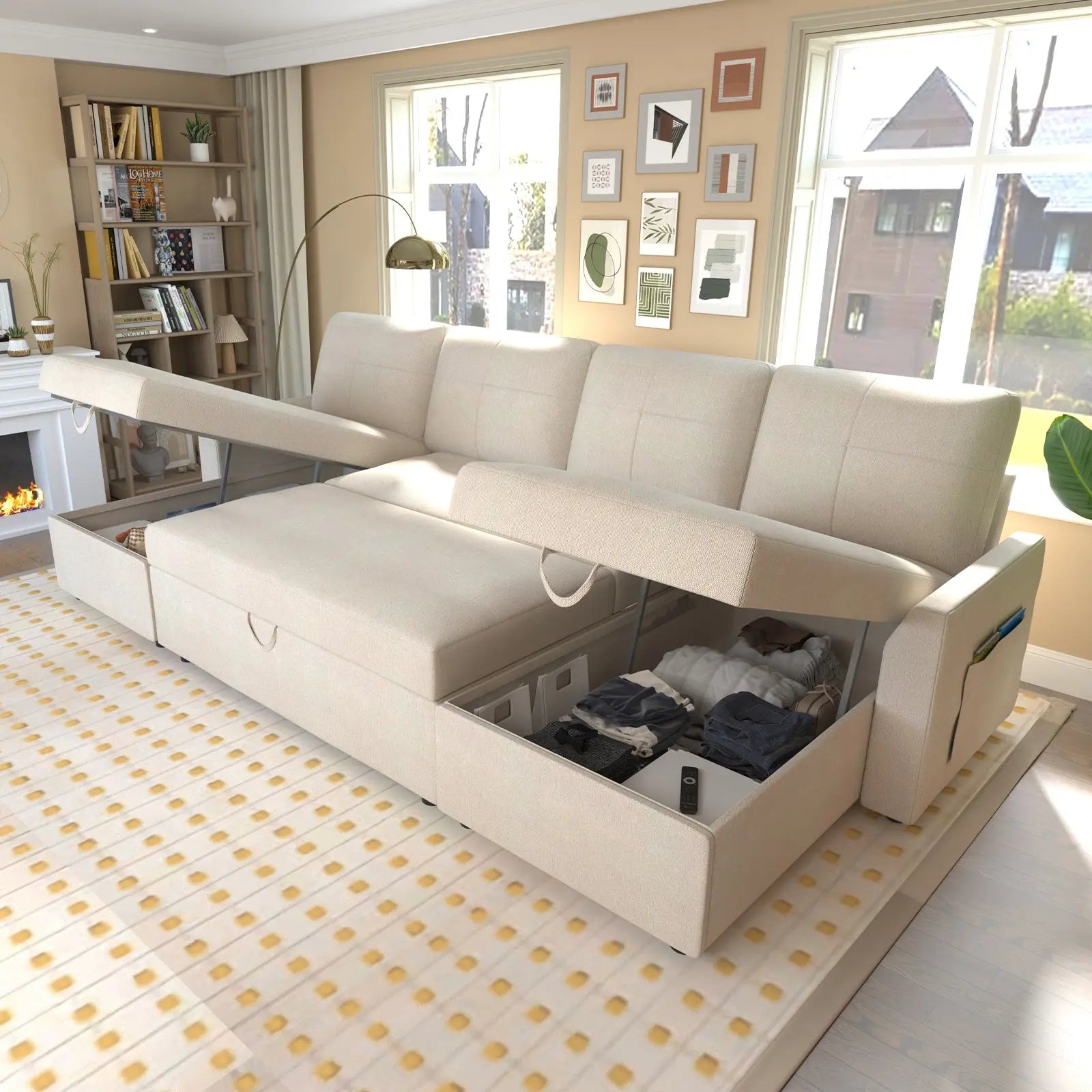 Beige Chenille