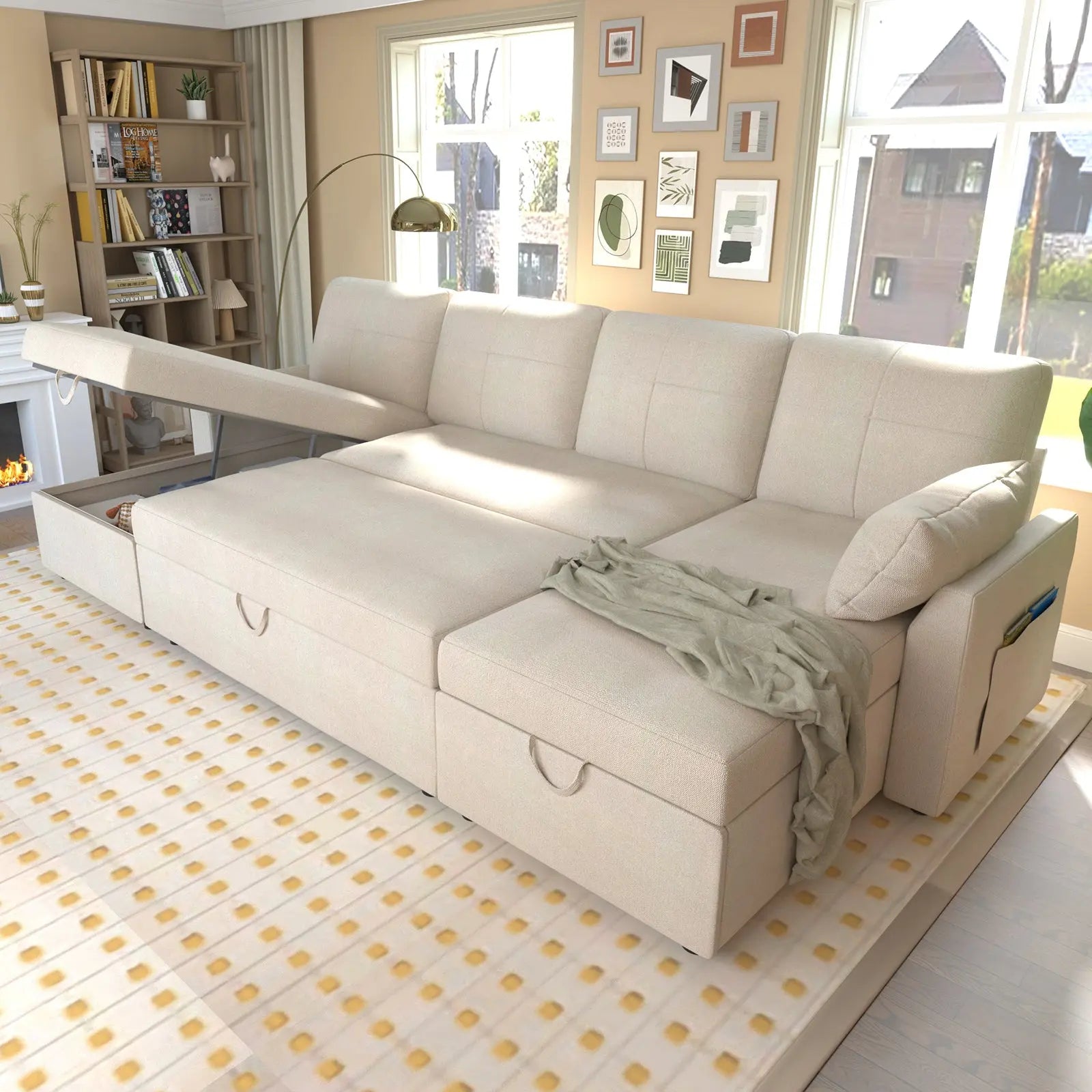 Beige Chenille