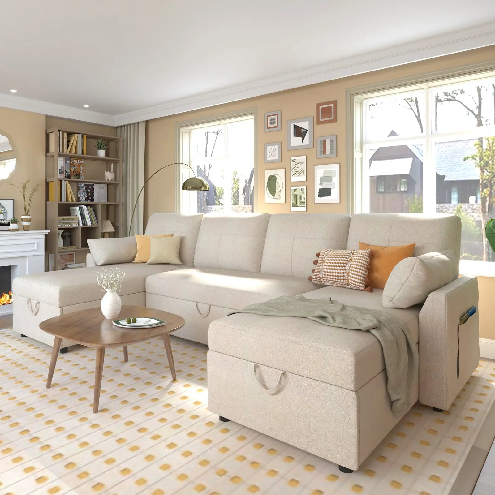 Beige Chenille