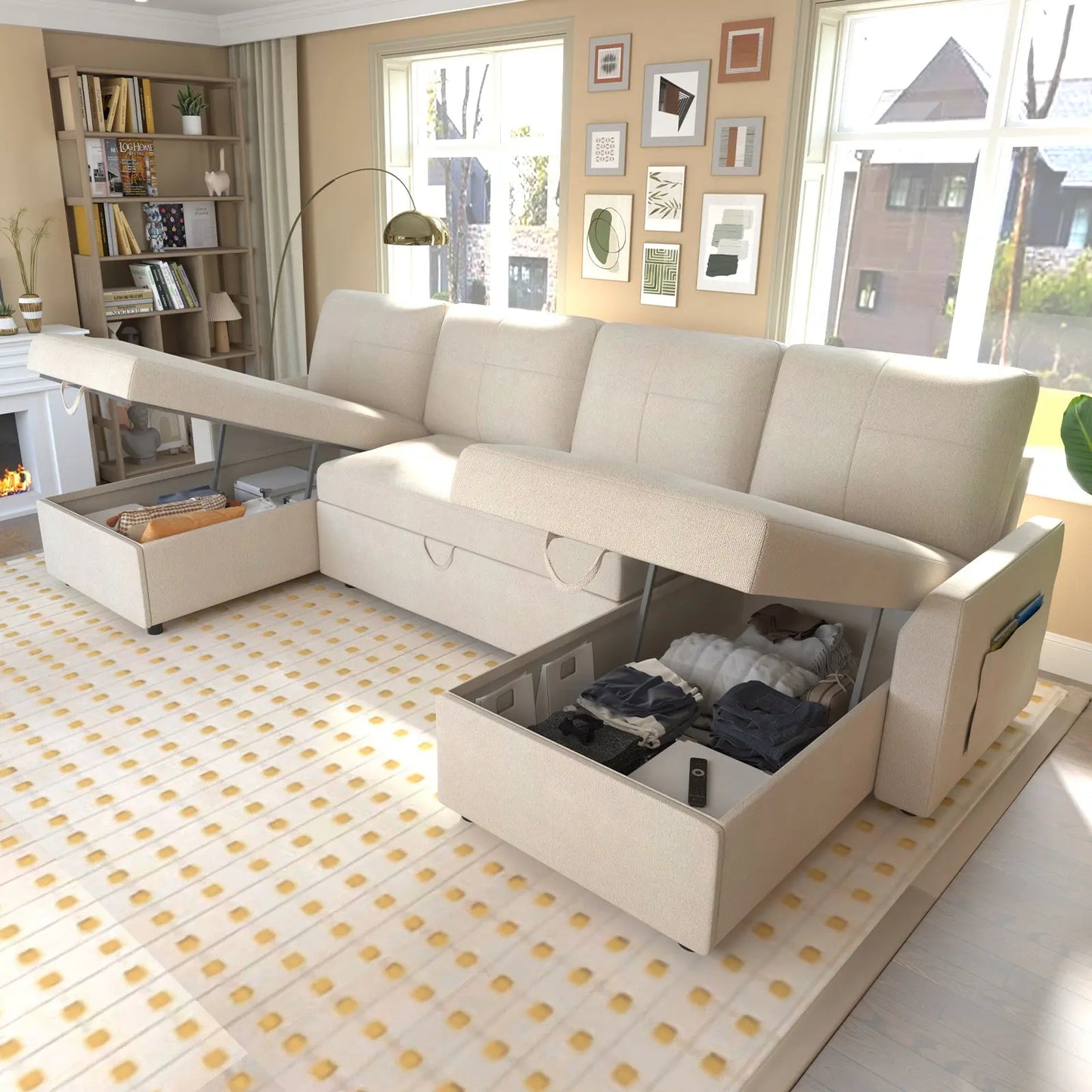 Beige Chenille