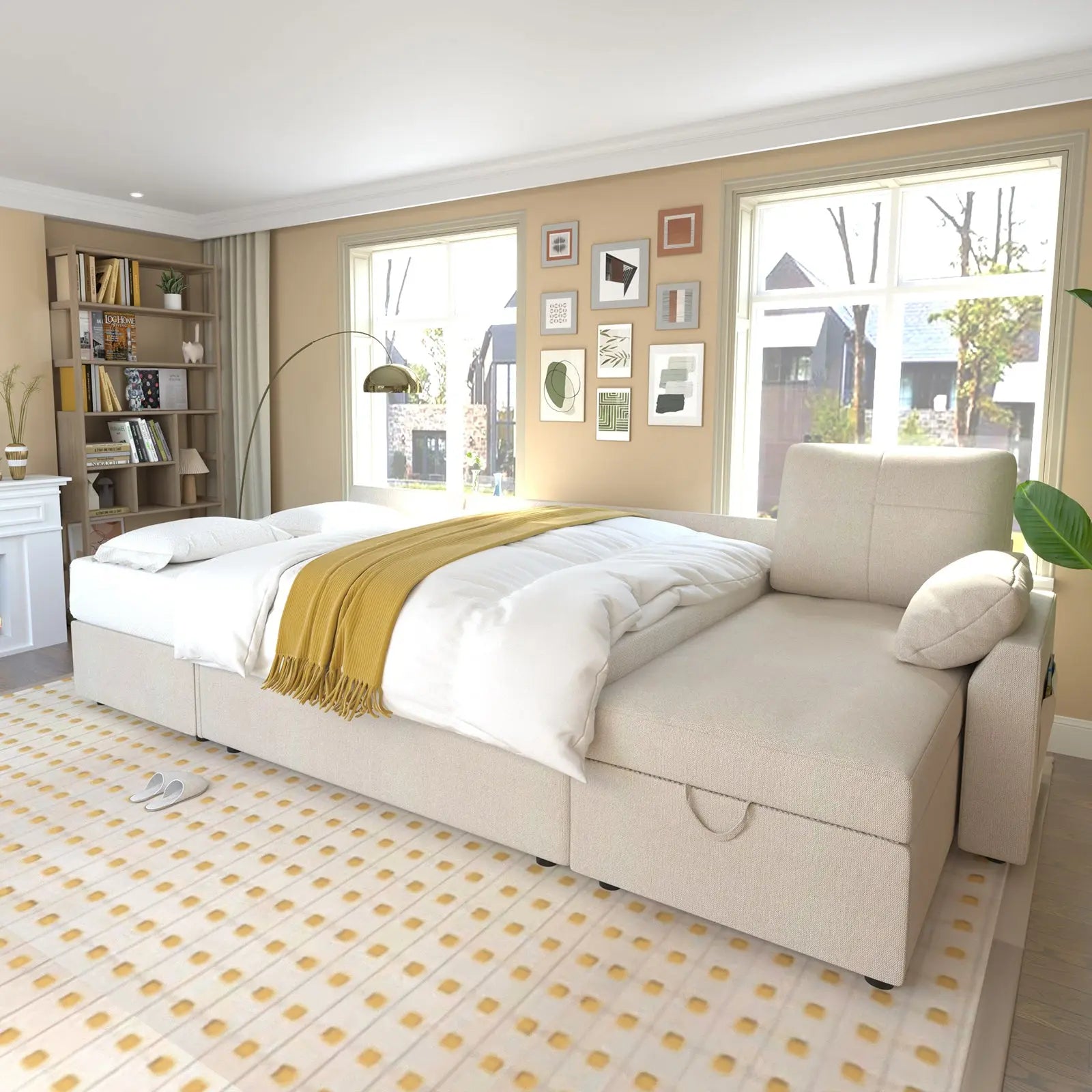Beige Chenille