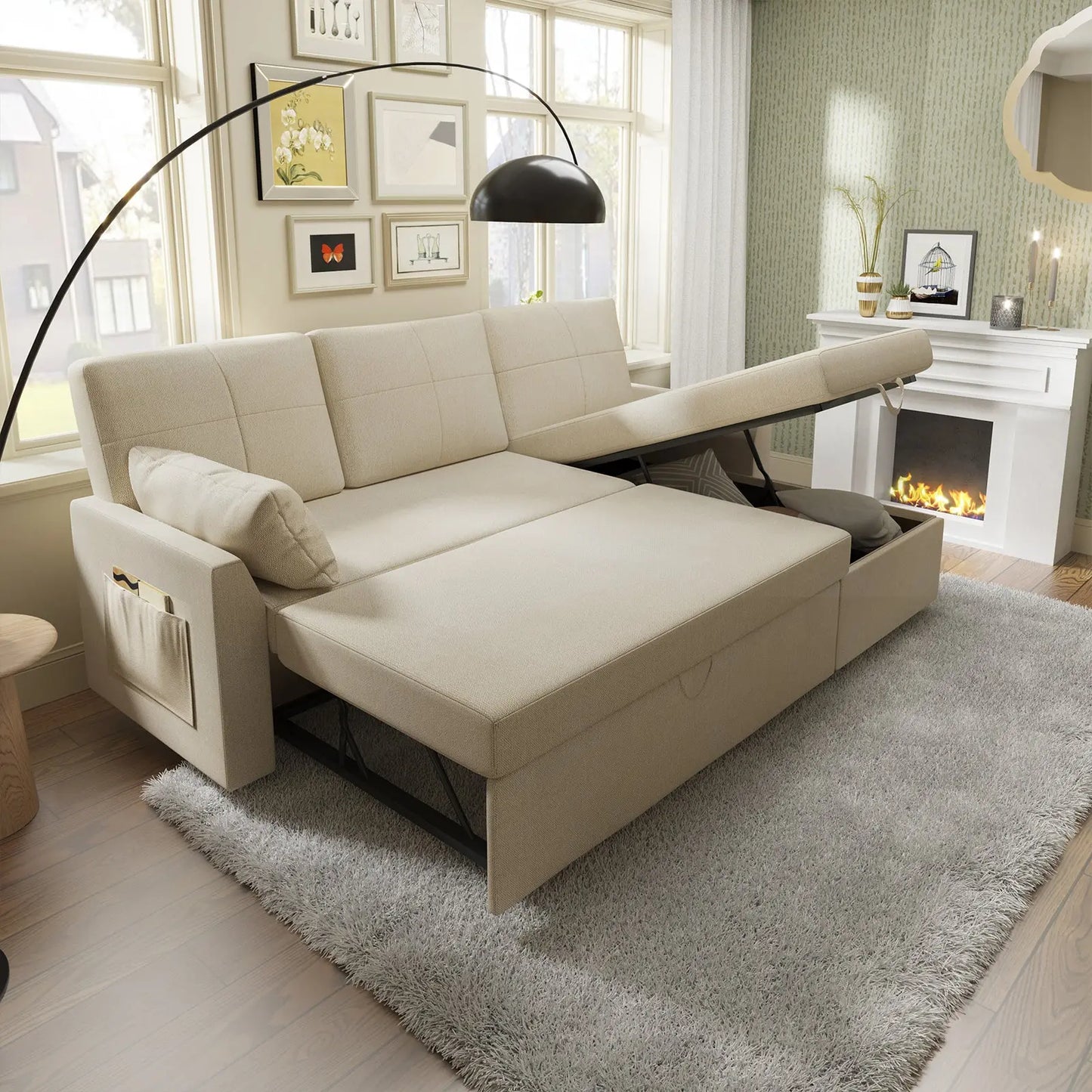 Beige Chenille