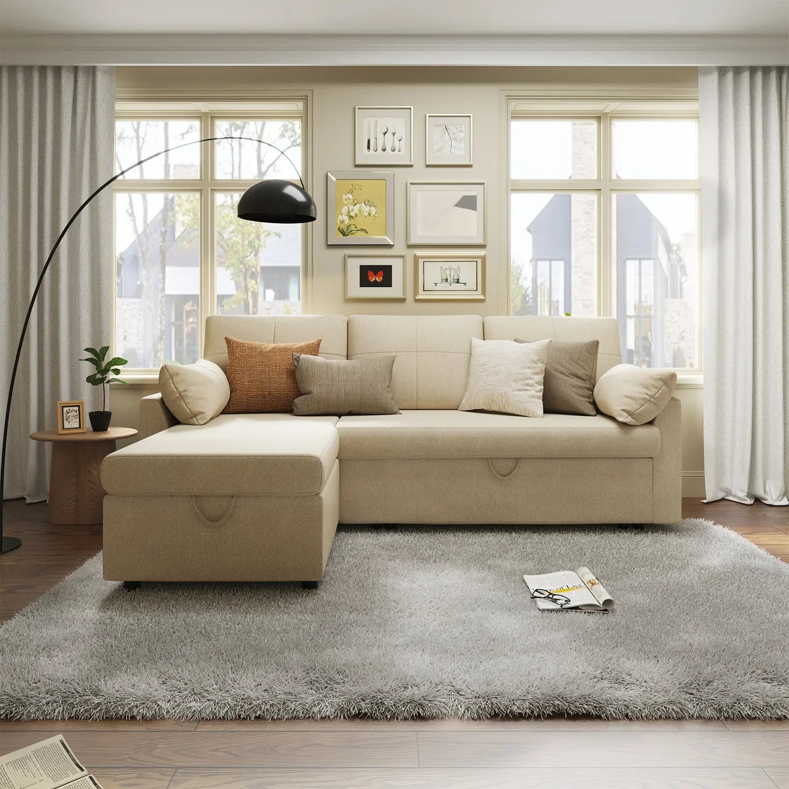 Beige Chenille