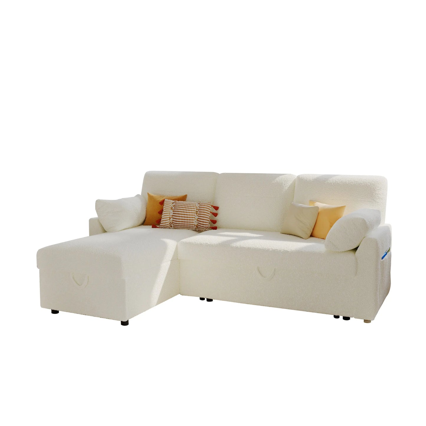 White Bouclé
