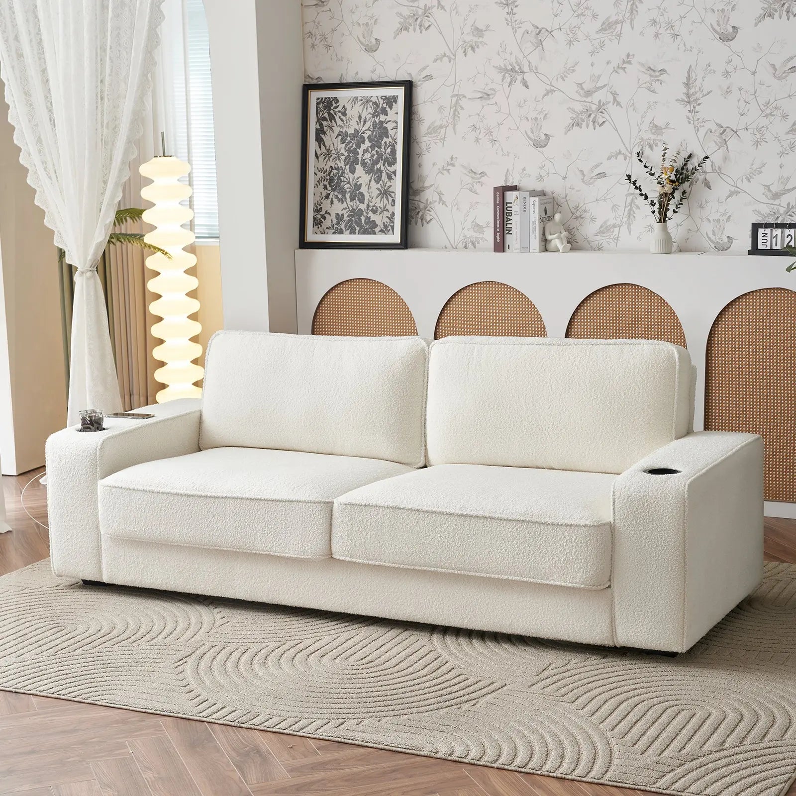 Bouclé White
