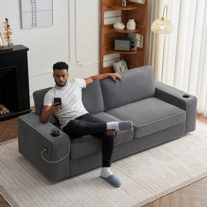 Corduroy Gray