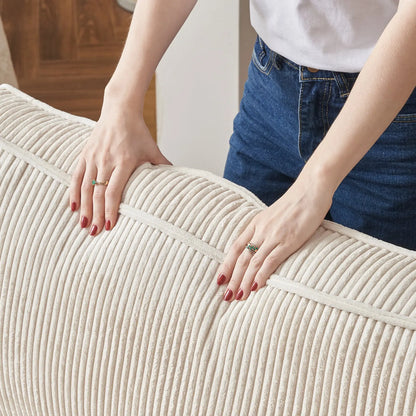 Corduroy White
