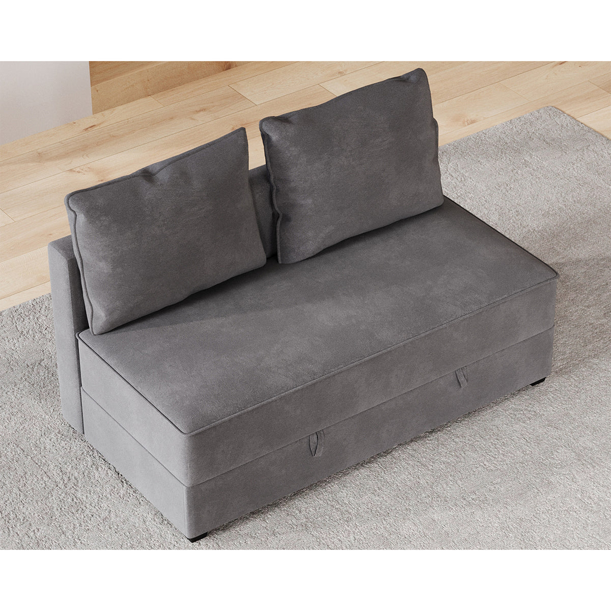 Without Armrests / Grey