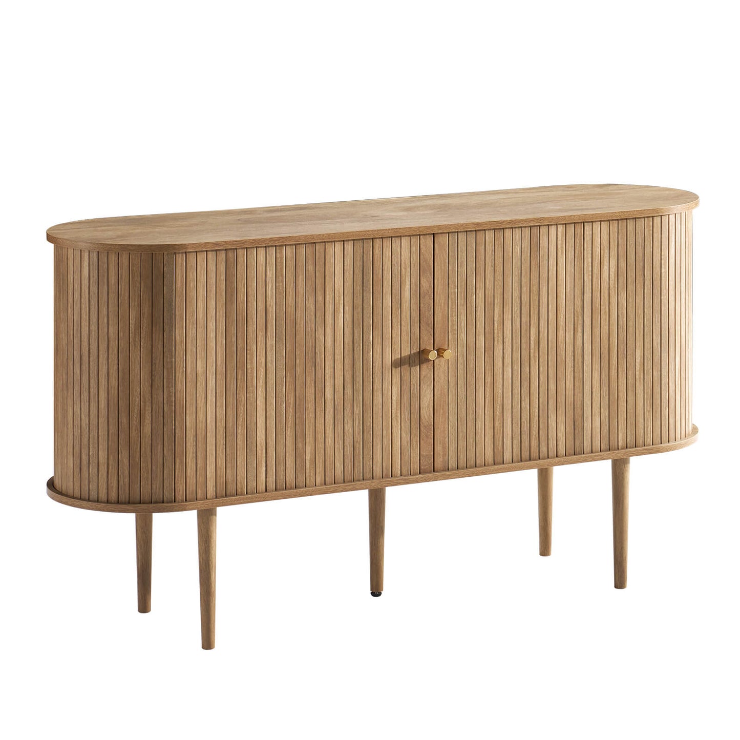 Briar 55" TV Stand-Natural Finish