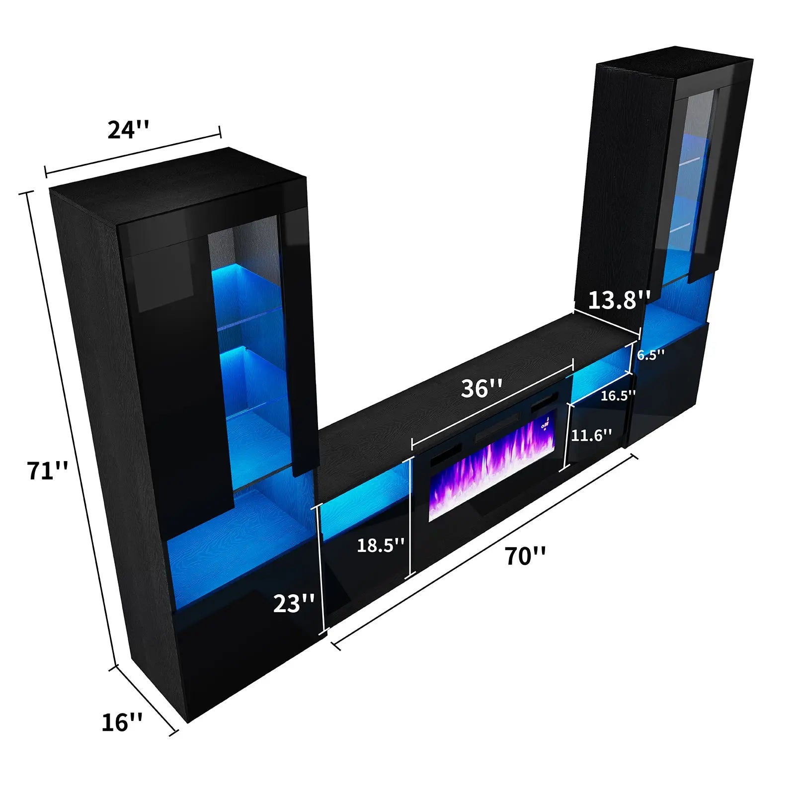 Portal / 70 Inch / All Black