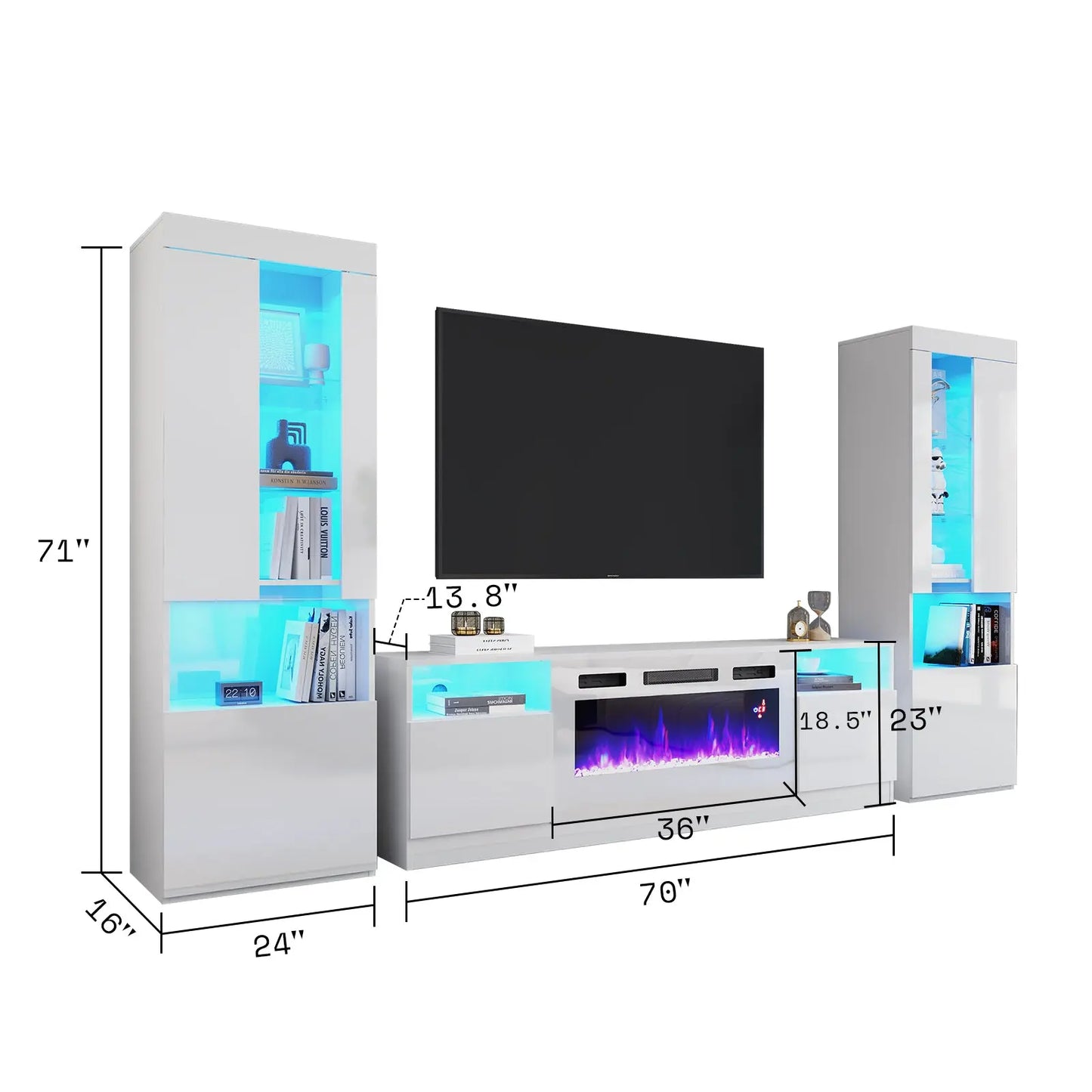 Portal / 70 Inch / All White