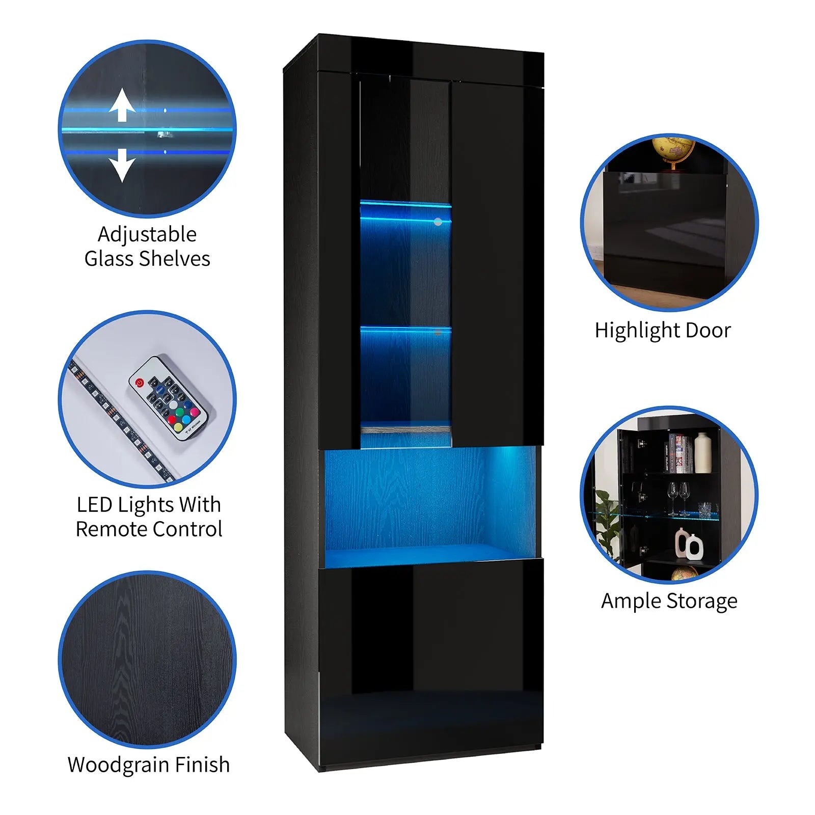Portal / 80 Inch / All Black