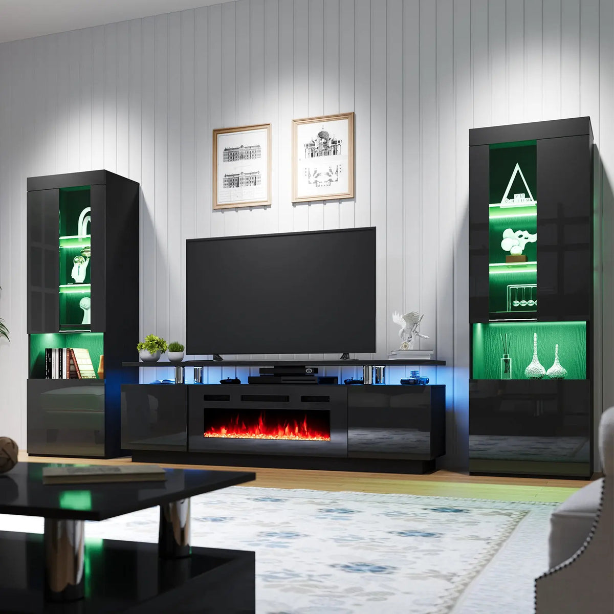 Sheer / 70 Inch / All Black