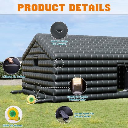 PartyMax Inflatable Night Club Tent Amerlife