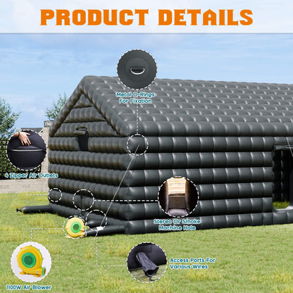 PartyMax Inflatable Night Club Tent Amerlife