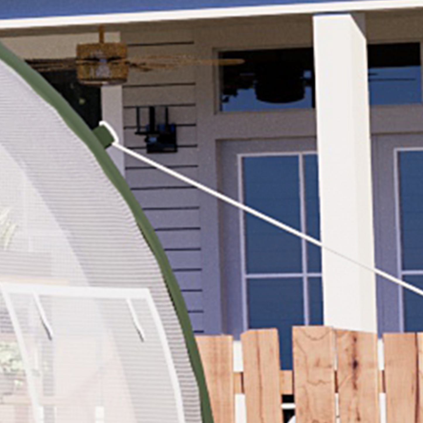 Cedarview Tunnel Greenhouse - 36x10x7FT
