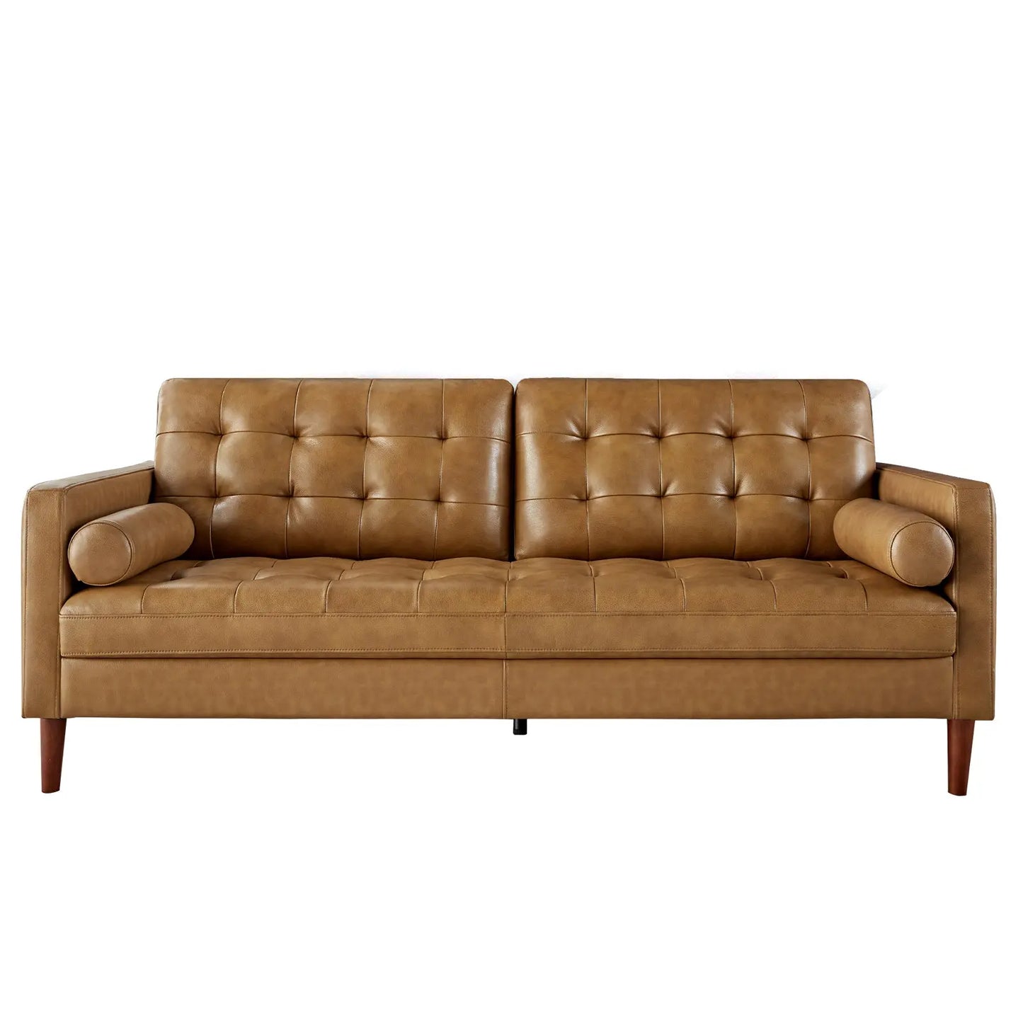 Winston Leather Sofa Brown