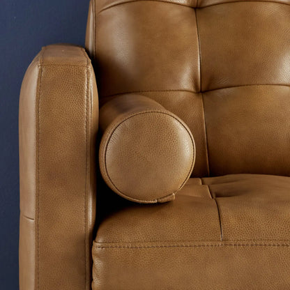 Winston Leather Sofa Brown