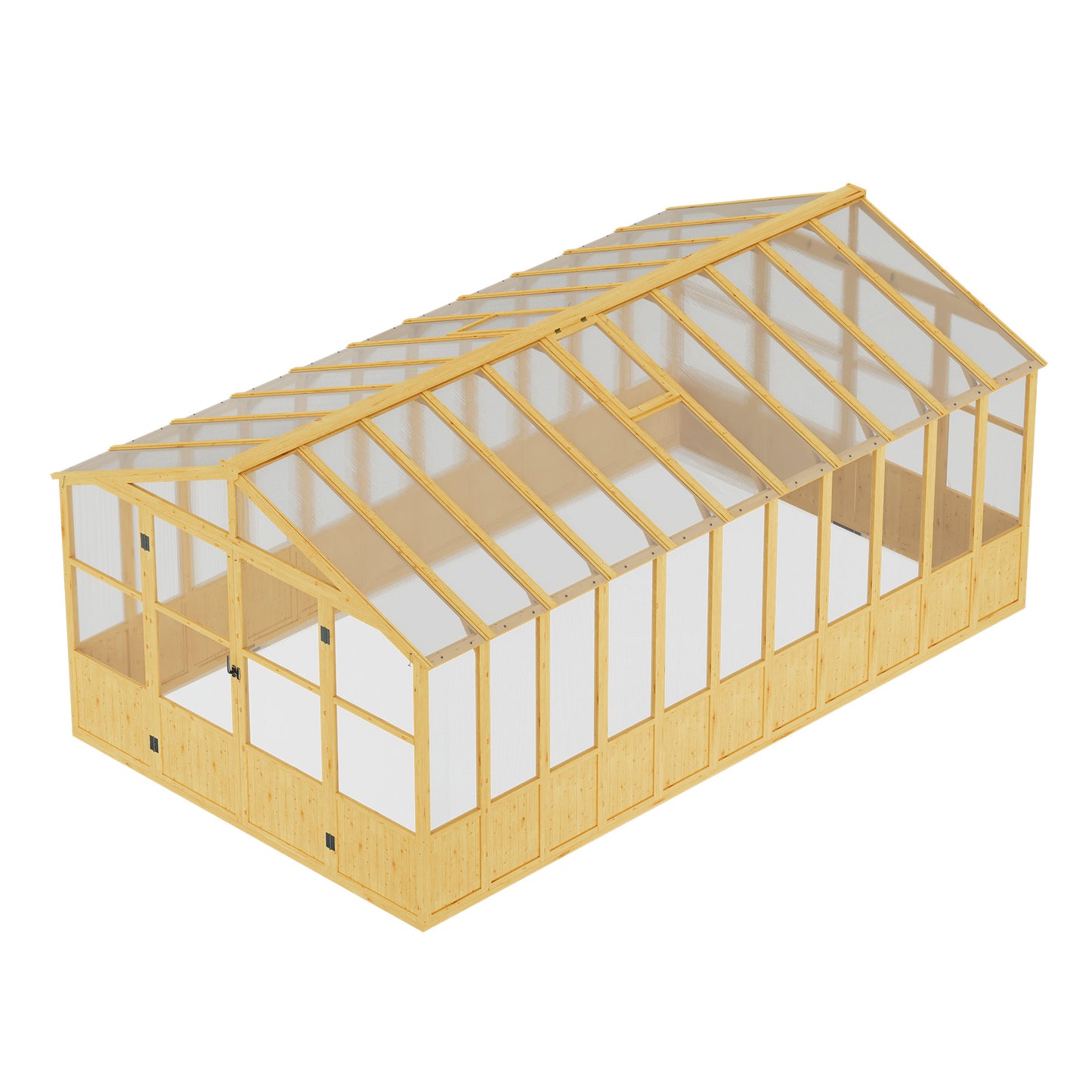 Cedar Walk-In Greenhouse Amerlife 10x18ft