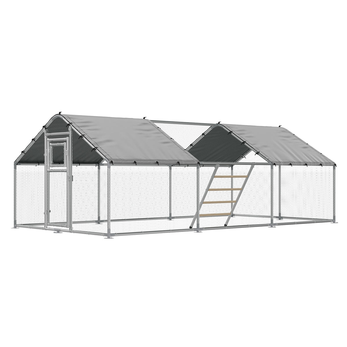 Extra Large Walk-In Chicken Run Amerlife Spire / 20x10 FT