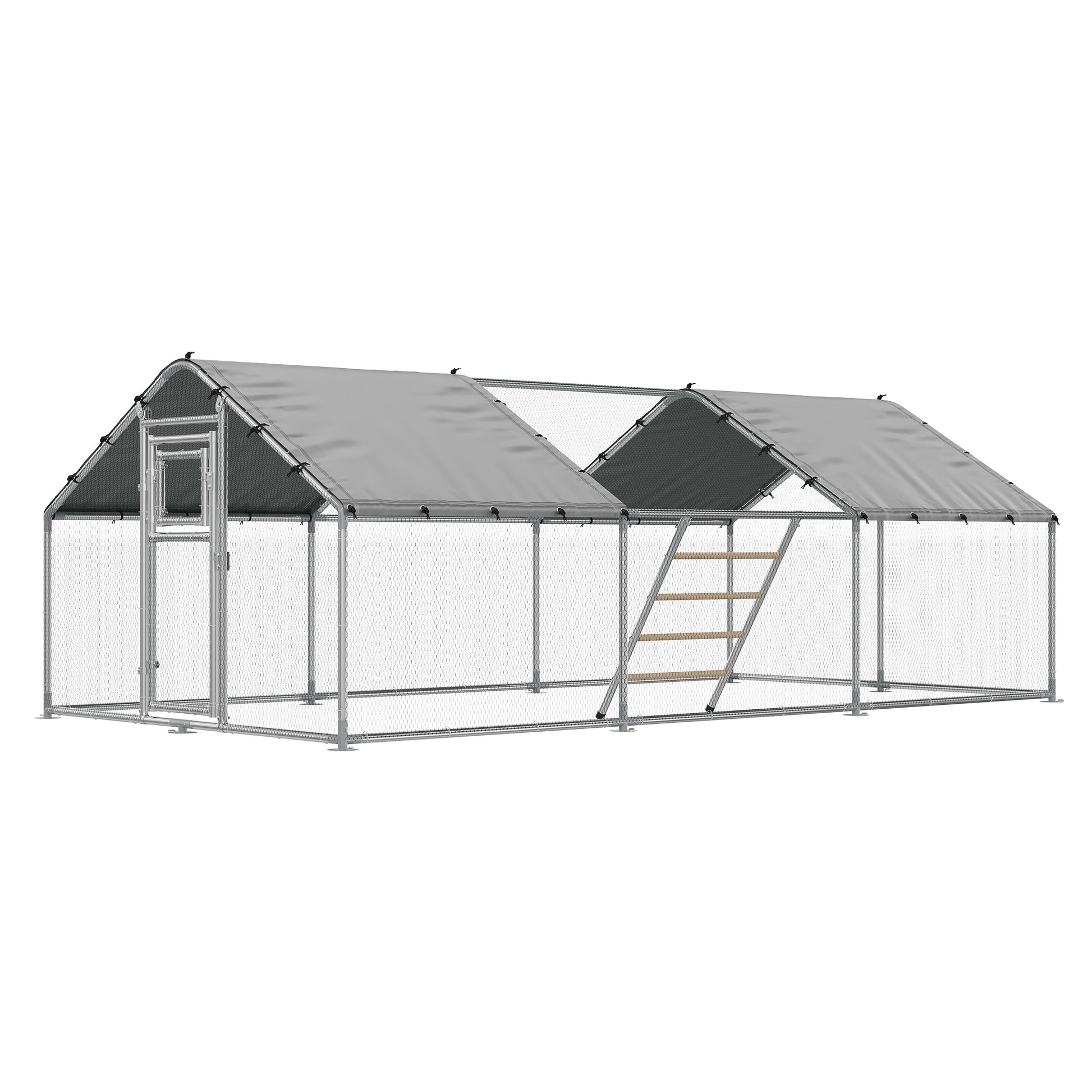 Extra Large Walk-In Chicken Run Amerlife Spire / 20x10 FT