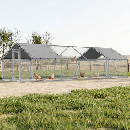 Extra Large Walk-In Chicken Run Amerlife Spire / 26x10 FT
