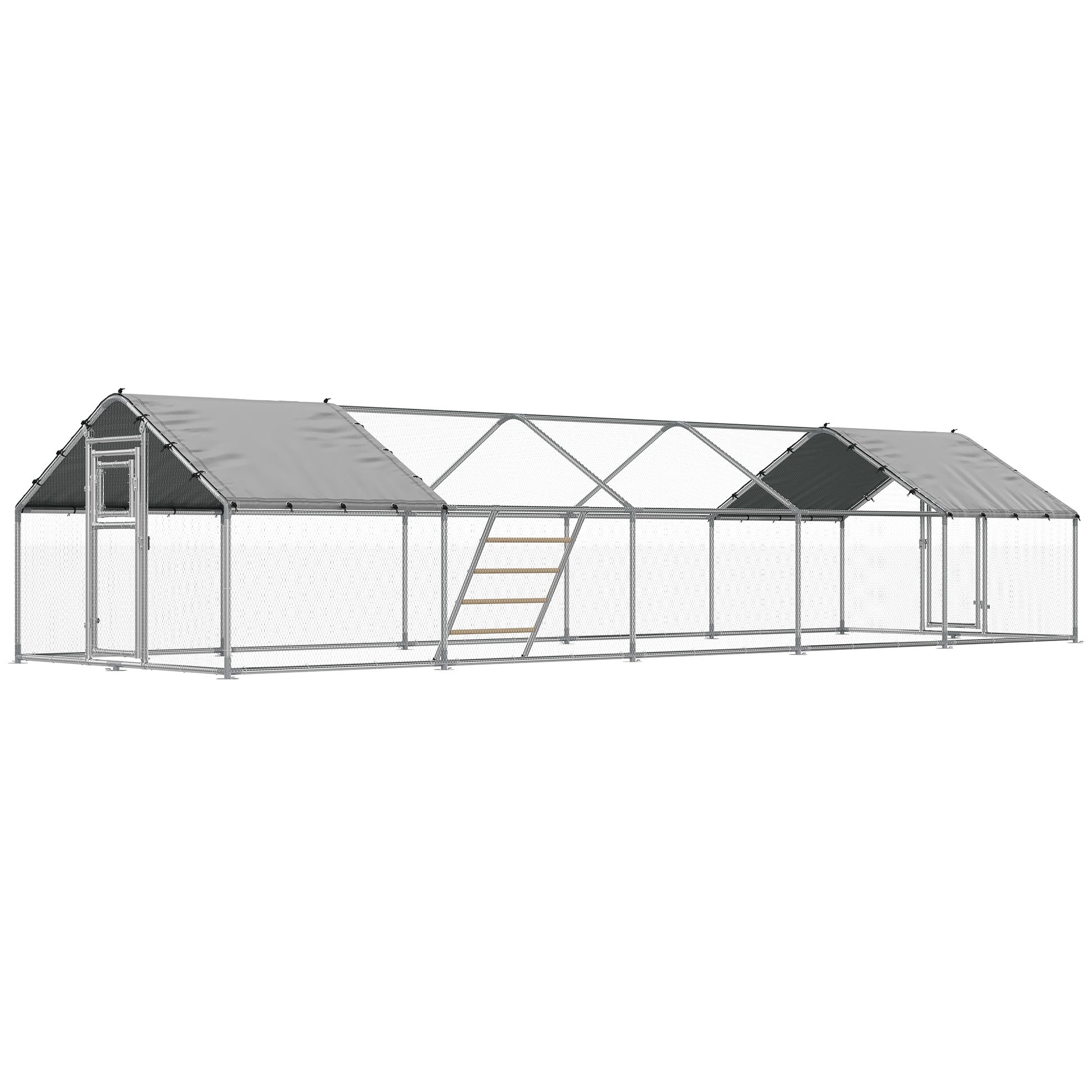 Extra Large Walk-In Chicken Run Amerlife Spire / 32x10 FT
