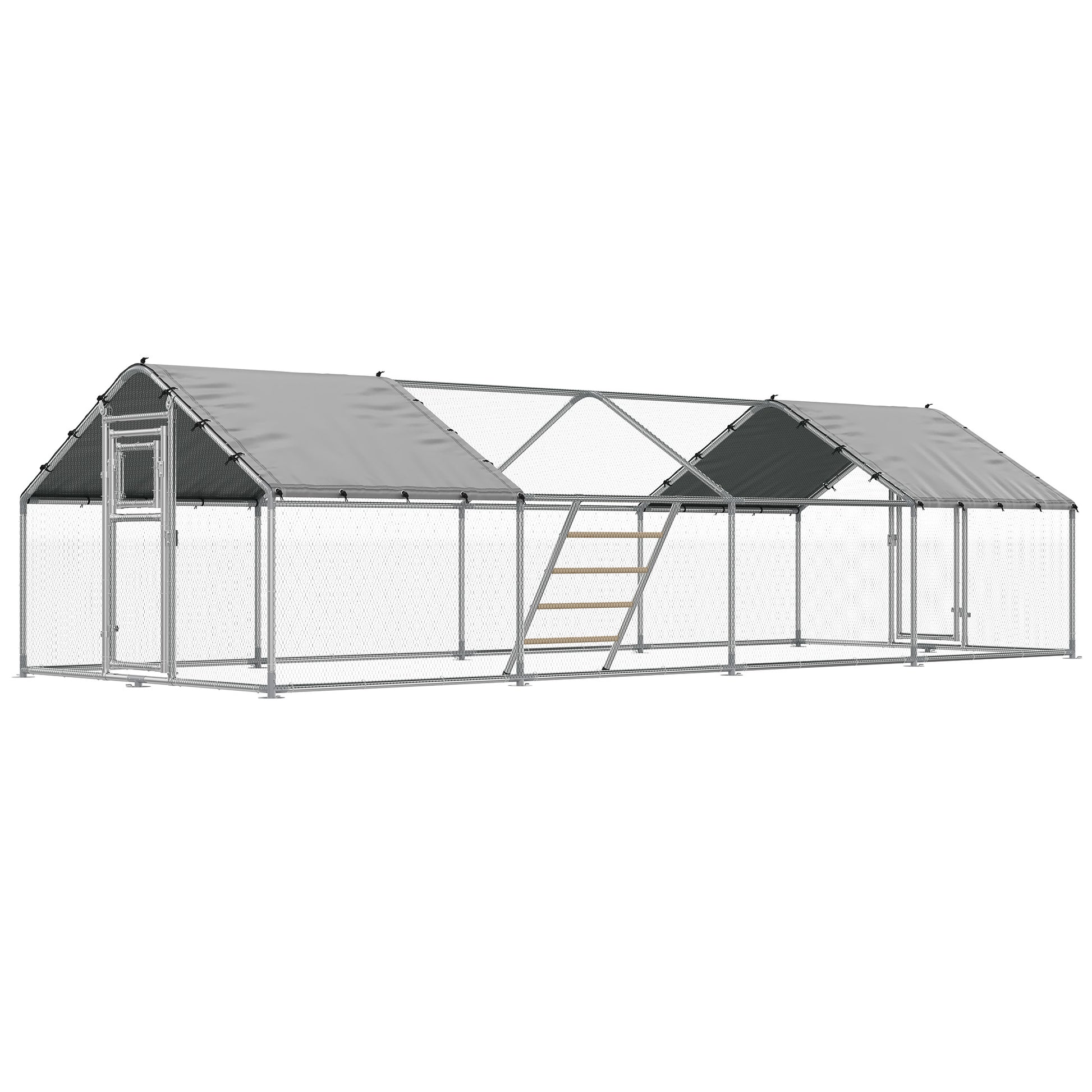 Extra Large Walk-In Chicken Run Amerlife Spire / 26x10 FT