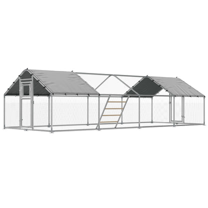 Extra Large Walk-In Chicken Run Amerlife Spire / 26x10 FT