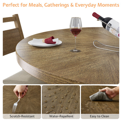 Gather Solid Wood Dining Set Amerlife