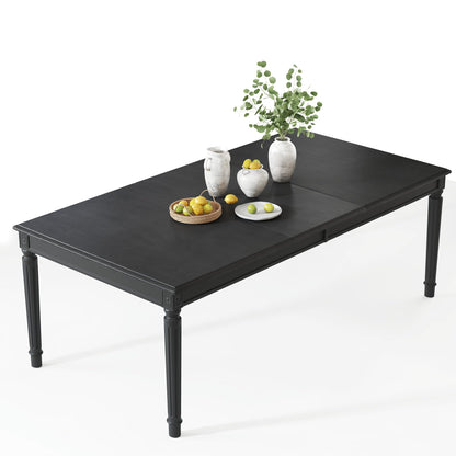 Carve Farmhouse Dining Table Amerlife Grey