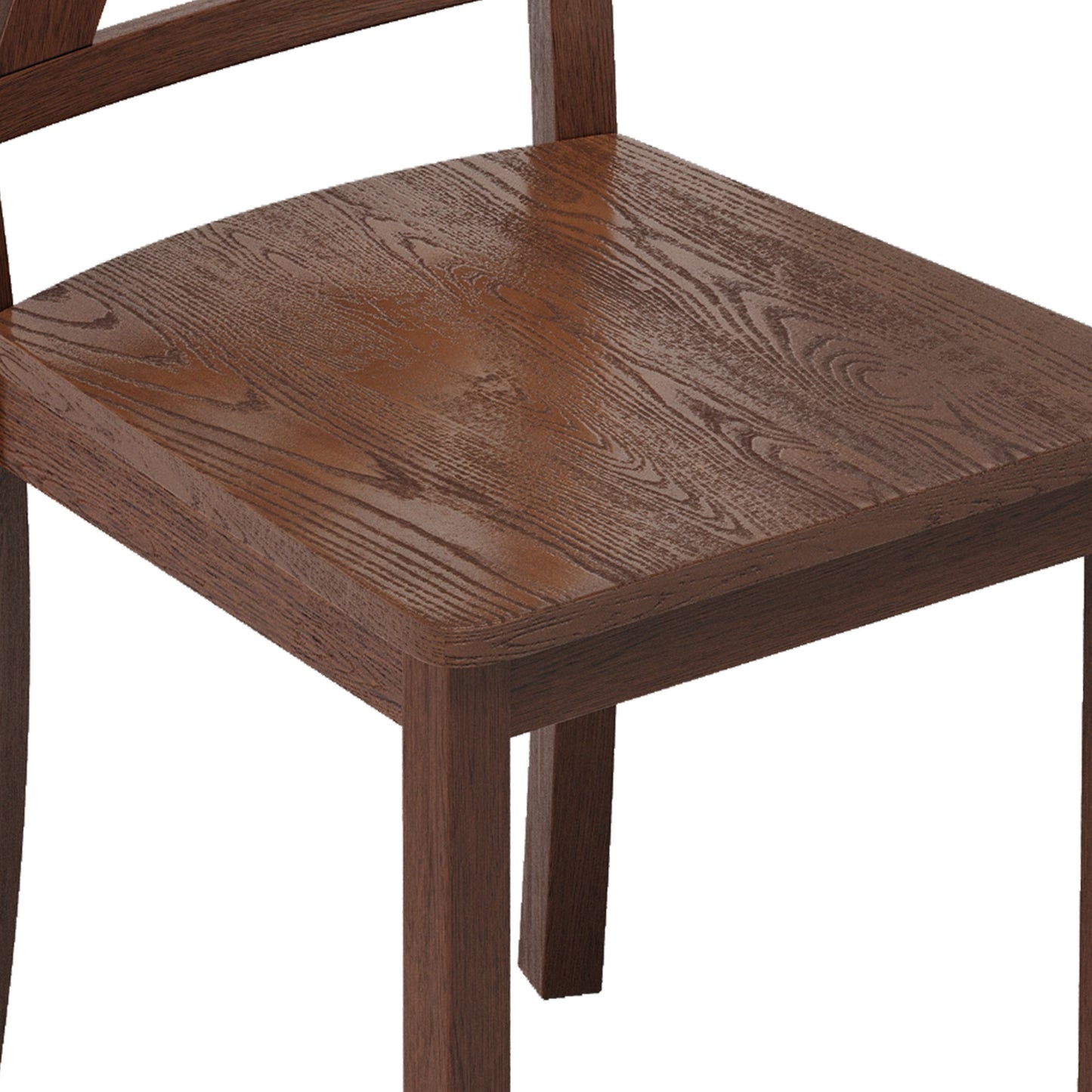 Splice 6-Piece Farmhouse Dining Table Set-W