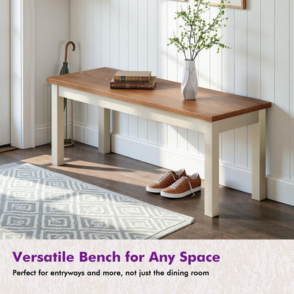 Splice 6-Piece Farmhouse Dining Table Set-W&B