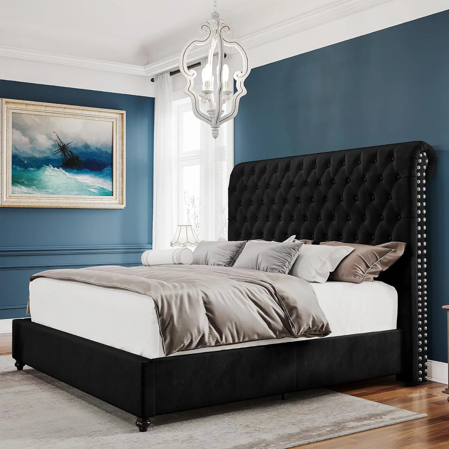 Allegra King Bed Frame - Amerlife
