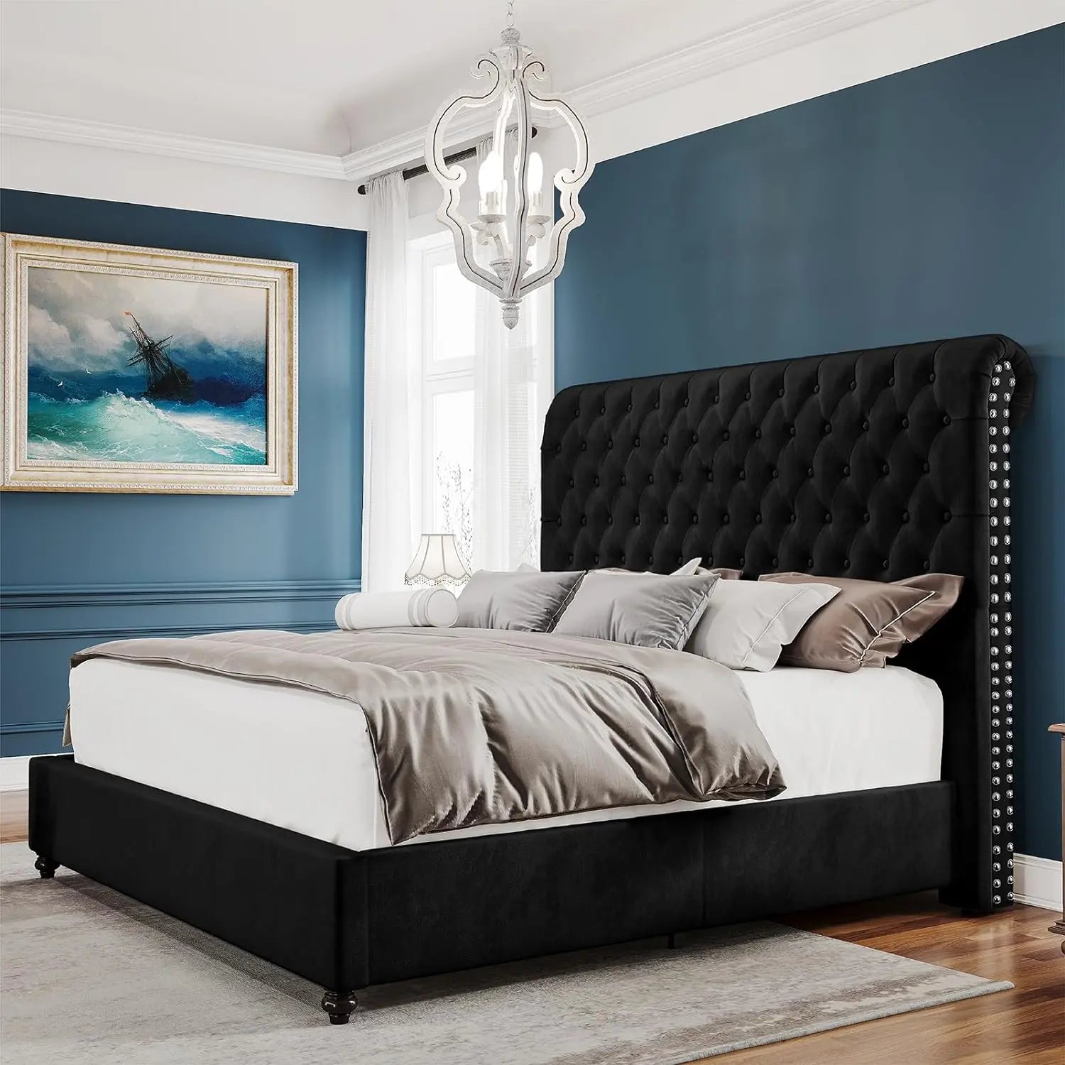 Allegra King Bed Frame - Amerlife