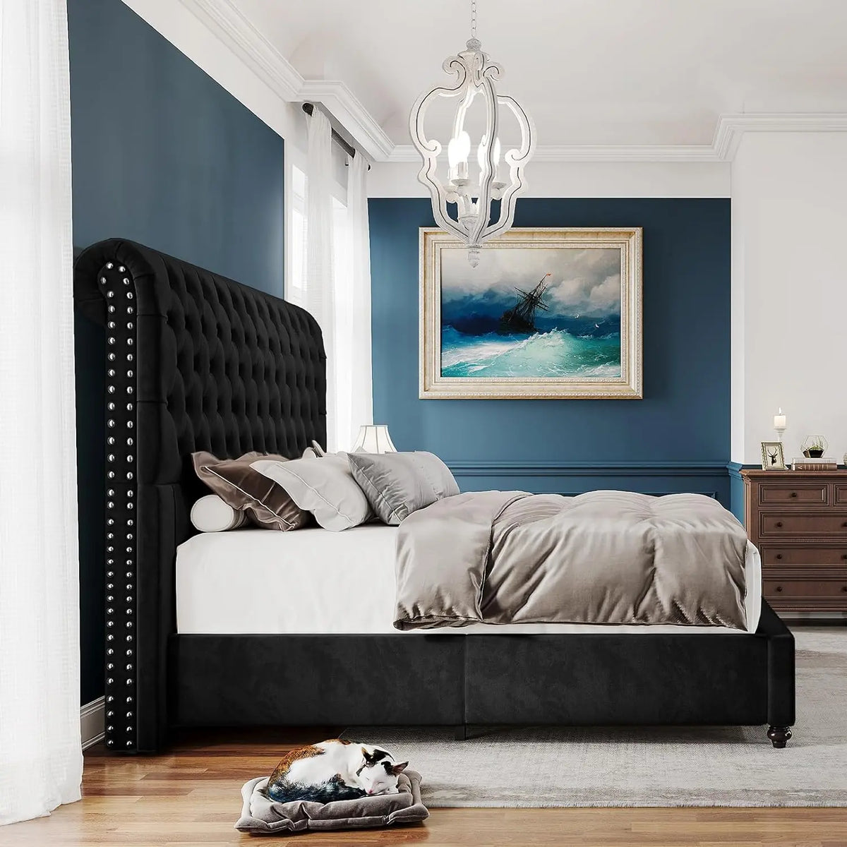 Allegra Queen Bed Frame - Amerlife