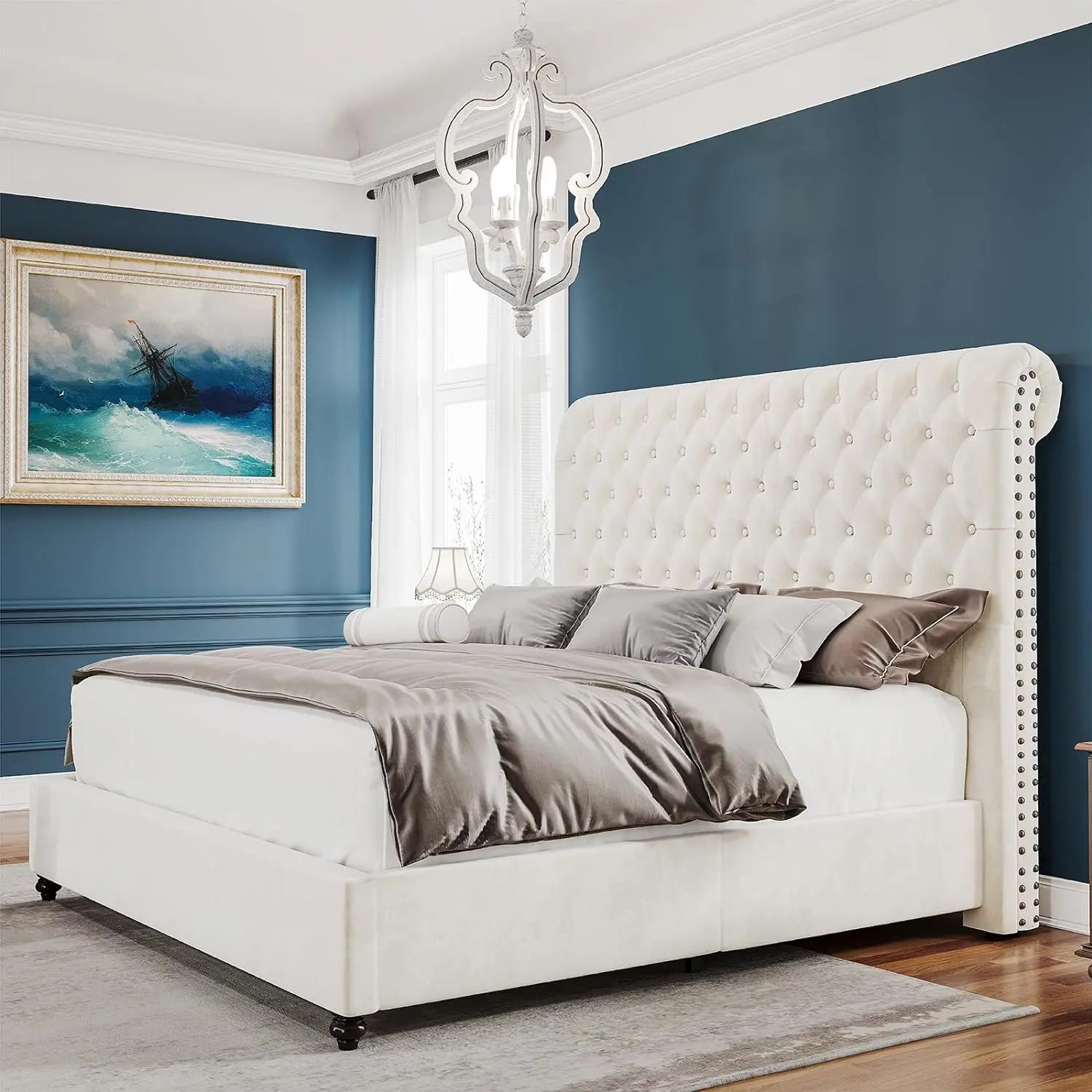 Allegra Queen Bed Frame - Amerlife