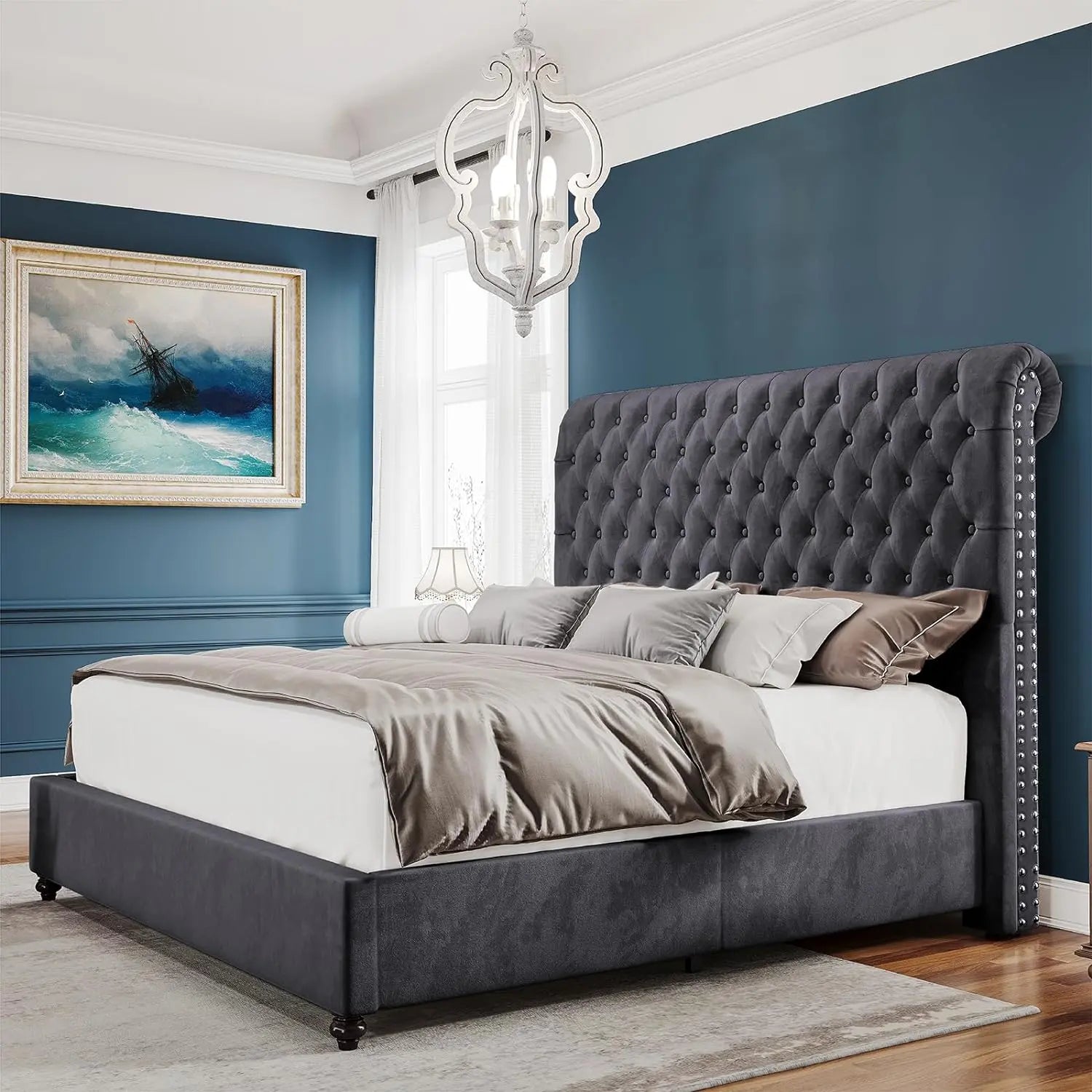 Allegra Queen Bed Frame - Amerlife