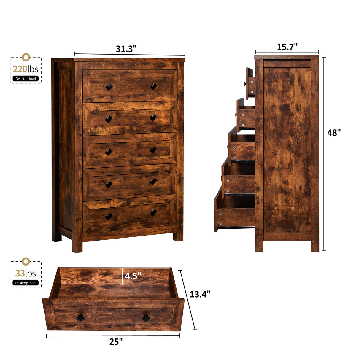 Rustic Brown