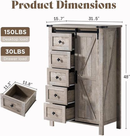 Alderman 3-Piece Bedroom Set Amerlife Full / Light Rustic Oak