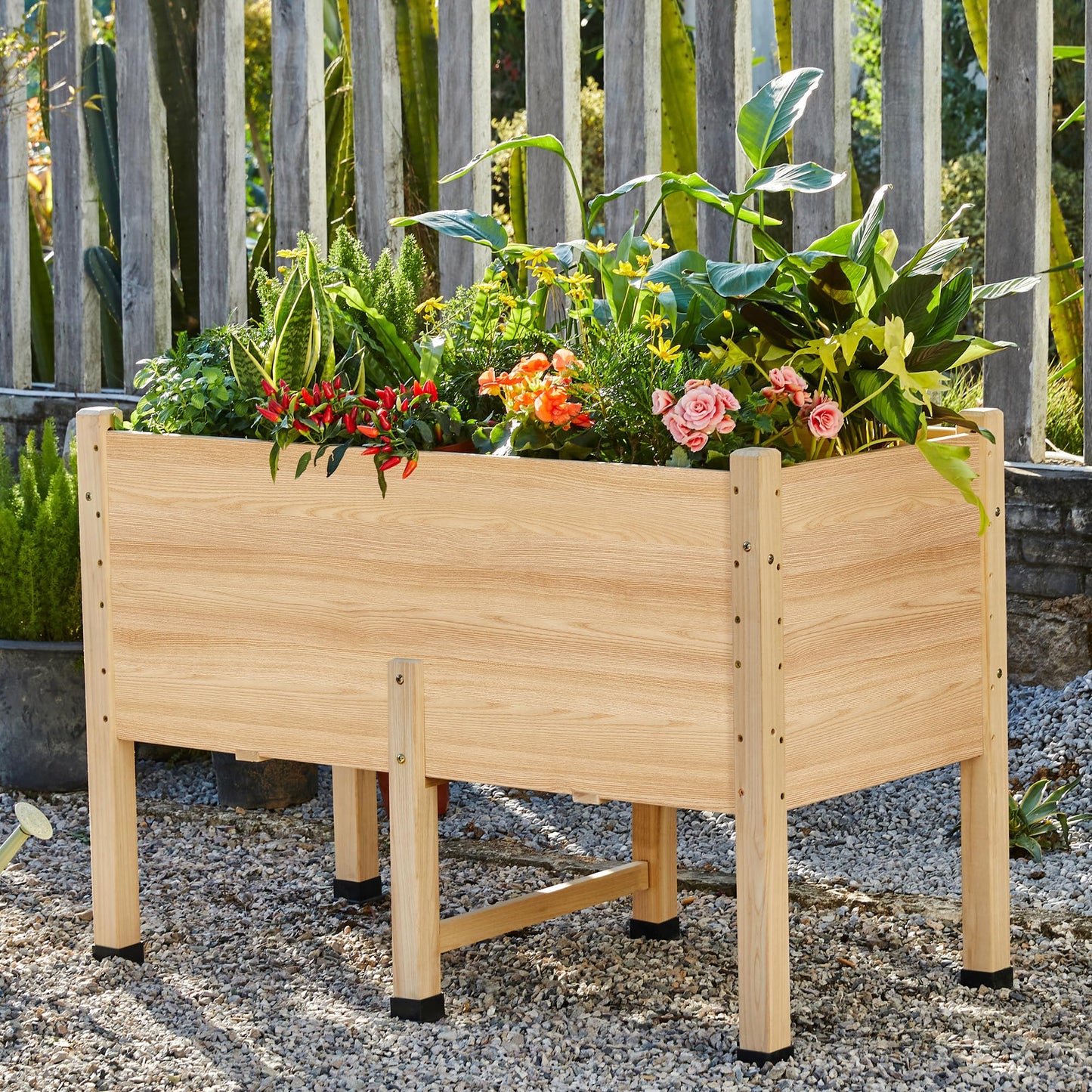 Cultiva Solid Fir Wood Raised Garden Bed-4*2FT