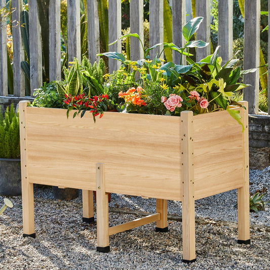 Cultiva Solid Fir Wood Raised Garden Bed