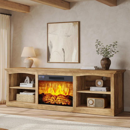 Nexis Farmhouse 70" Fireplace TV Stand