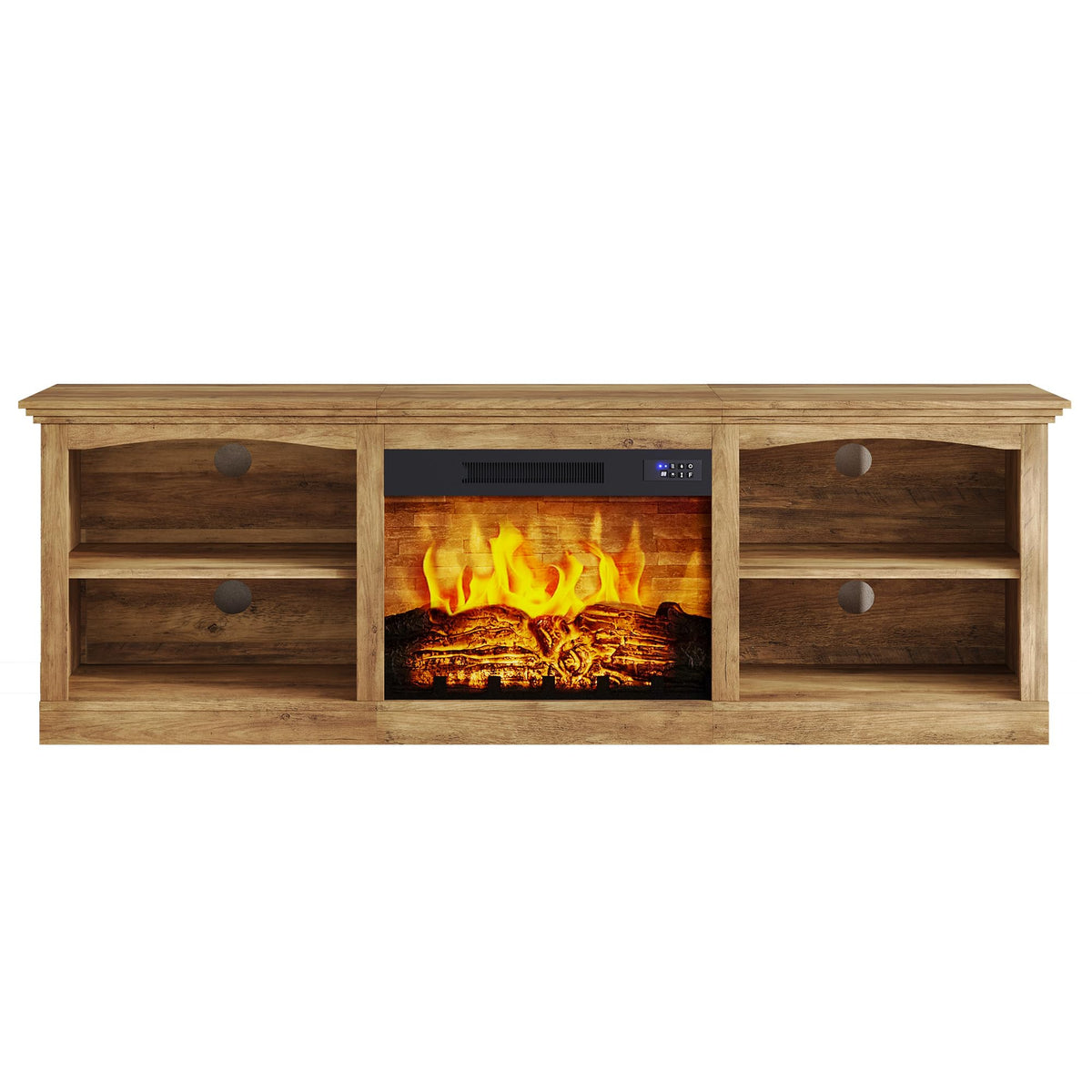 Nexis Farmhouse 70" Fireplace TV Stand