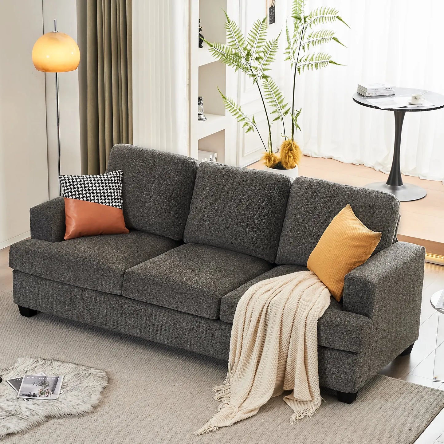 Grey Chenille