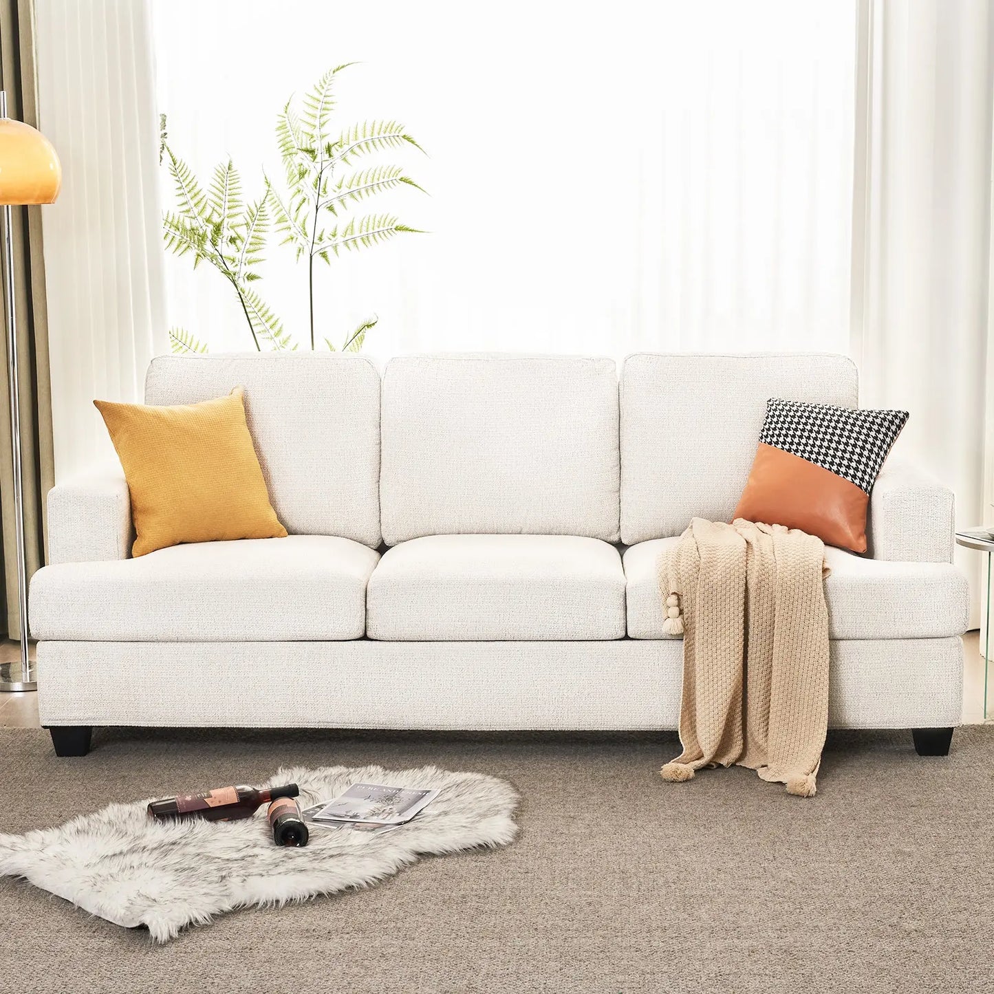 Beige Chenille