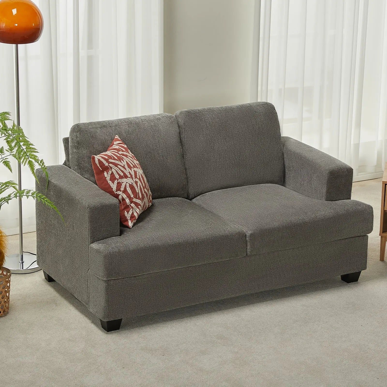 Grey Chenille