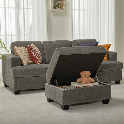 Grey Chenille